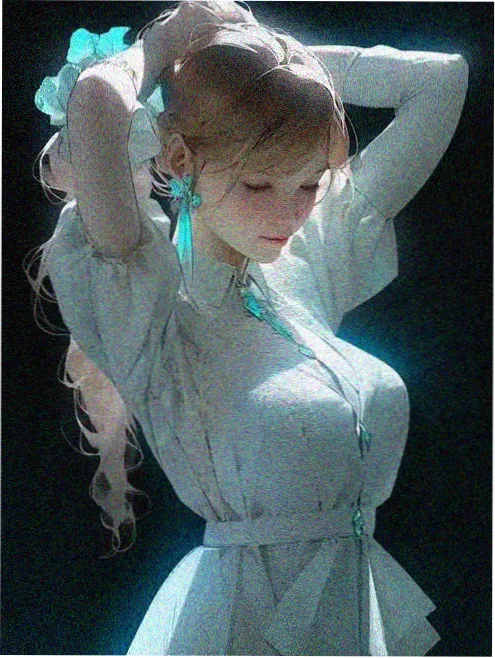 a电影《锈色黎明》科幻海报